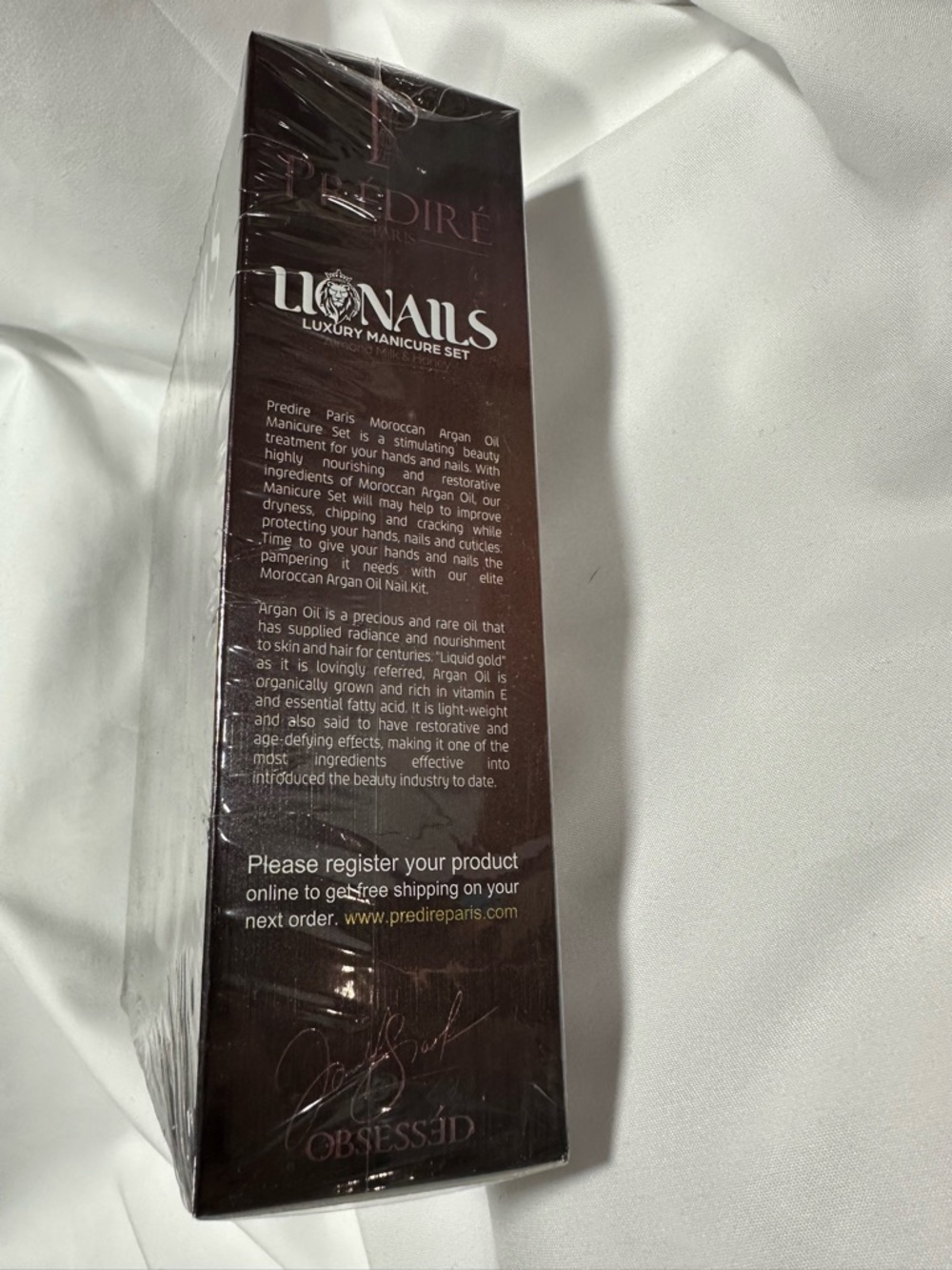 PREDIRE PARIS
Lionails Luxury Manicure Set | Almond Milk and Honey 4-Piece Set - Picture 10 of 12